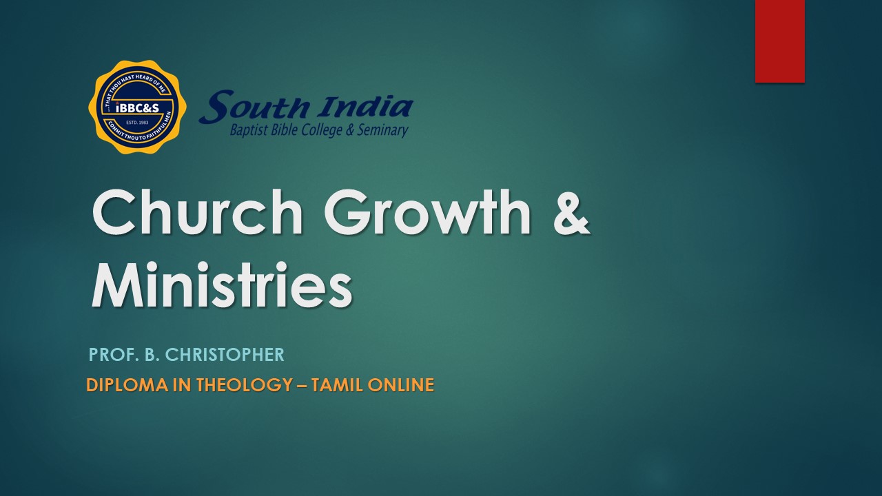 Church Growth And Ministries
